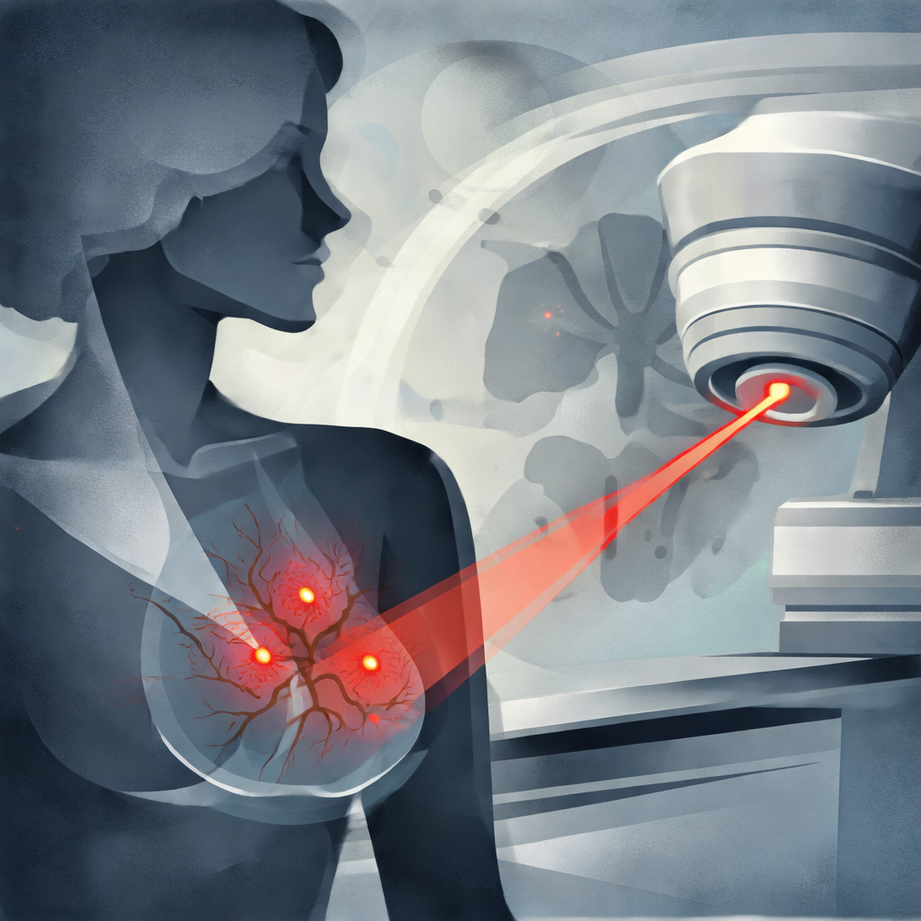 Radioterapia dirigida podría prolongar el control del cáncer de mama con metástasis limitadas