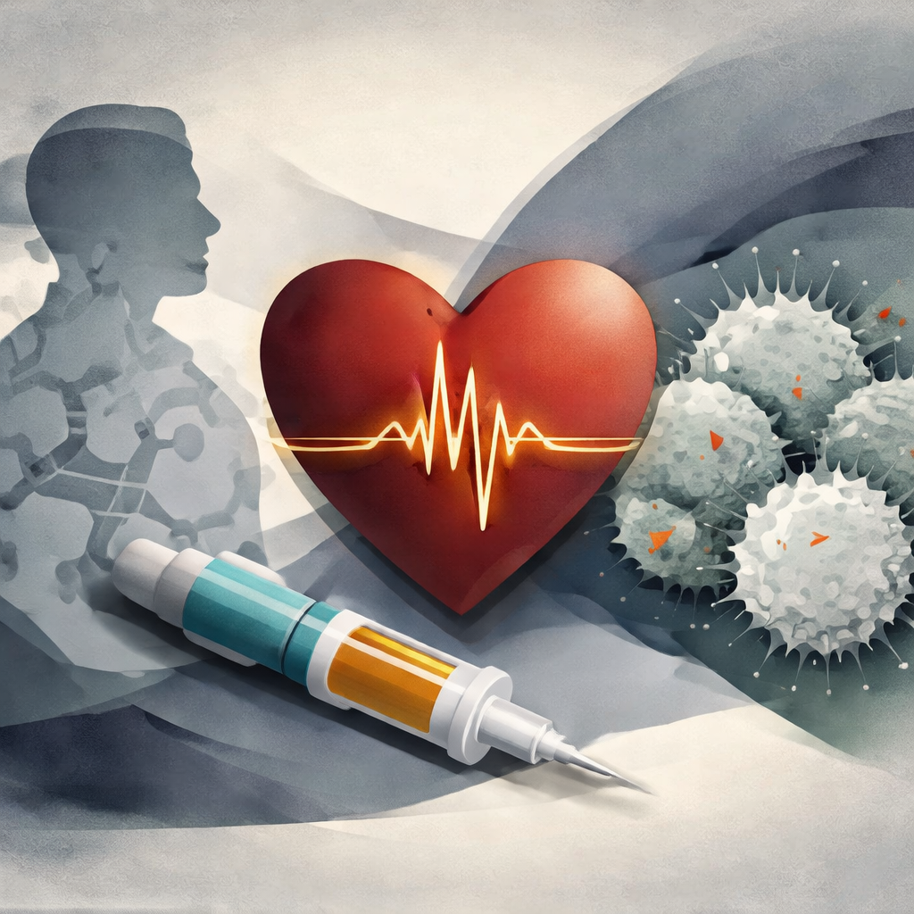 Reducción significativa de complicaciones cardiovasculares en pacientes con obesidad y enfermedades autoinmunes tratados con agonistas de GLP-1